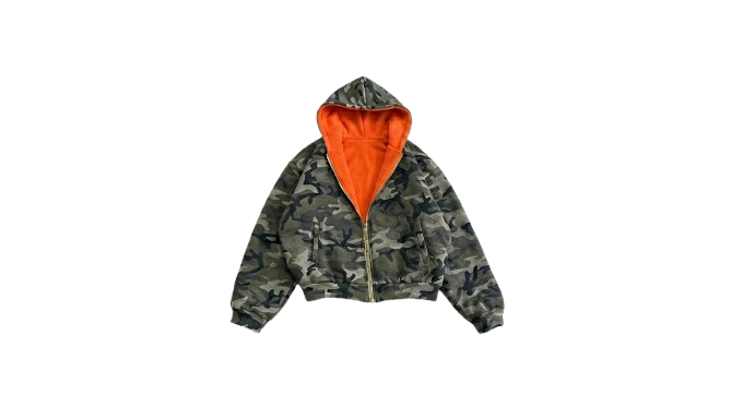 3 SIGNATURE ZIP - (CAMO/ORANGE)