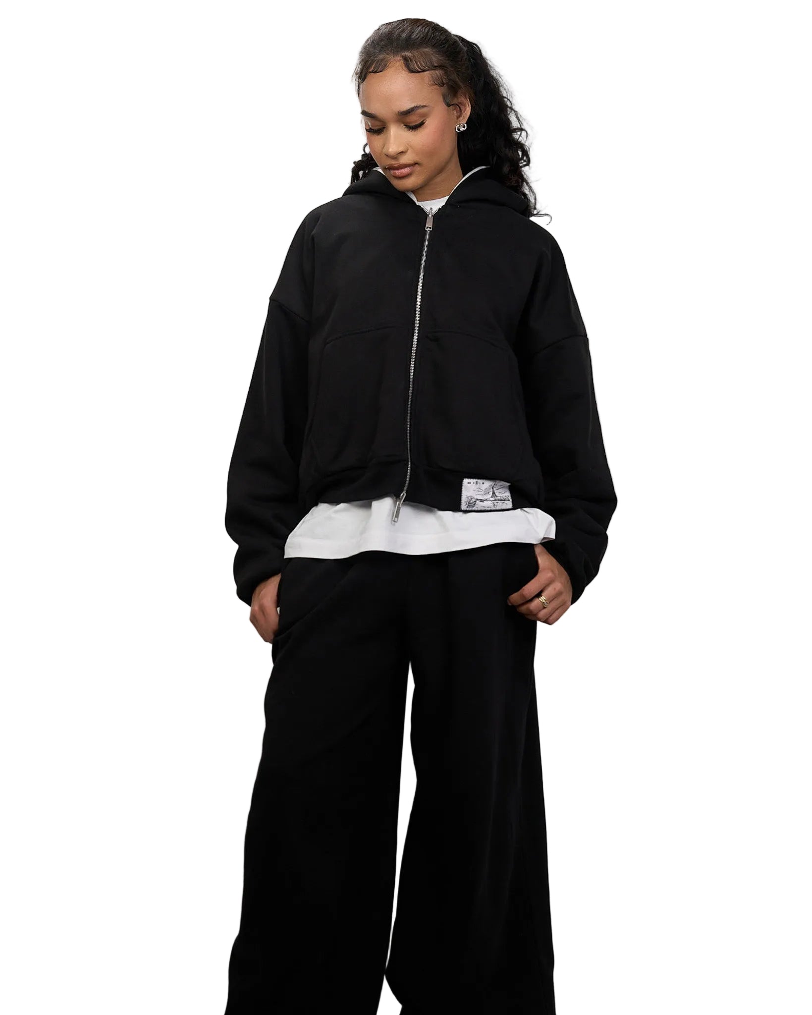 3 SIGNATURE ZIP - (DARK/LIGHT GREY)