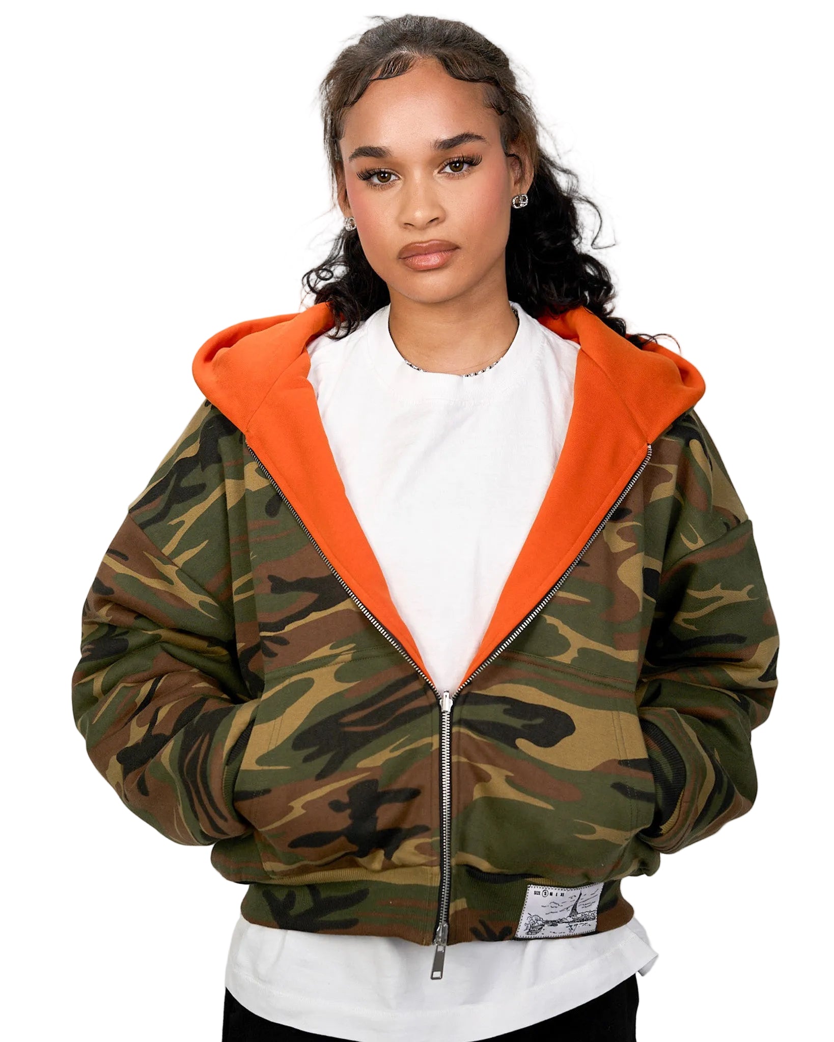 3 SIGNATURE ZIP - (CAMO/ORANGE)