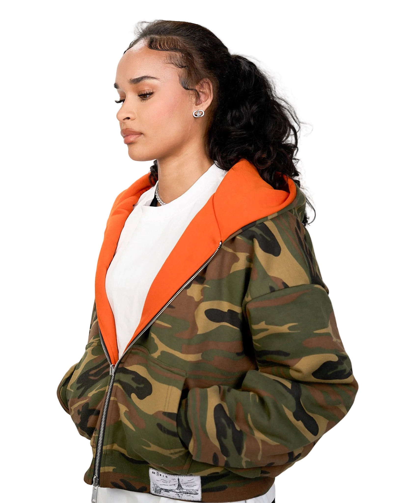 3 SIGNATURE ZIP - (CAMO/ORANGE)