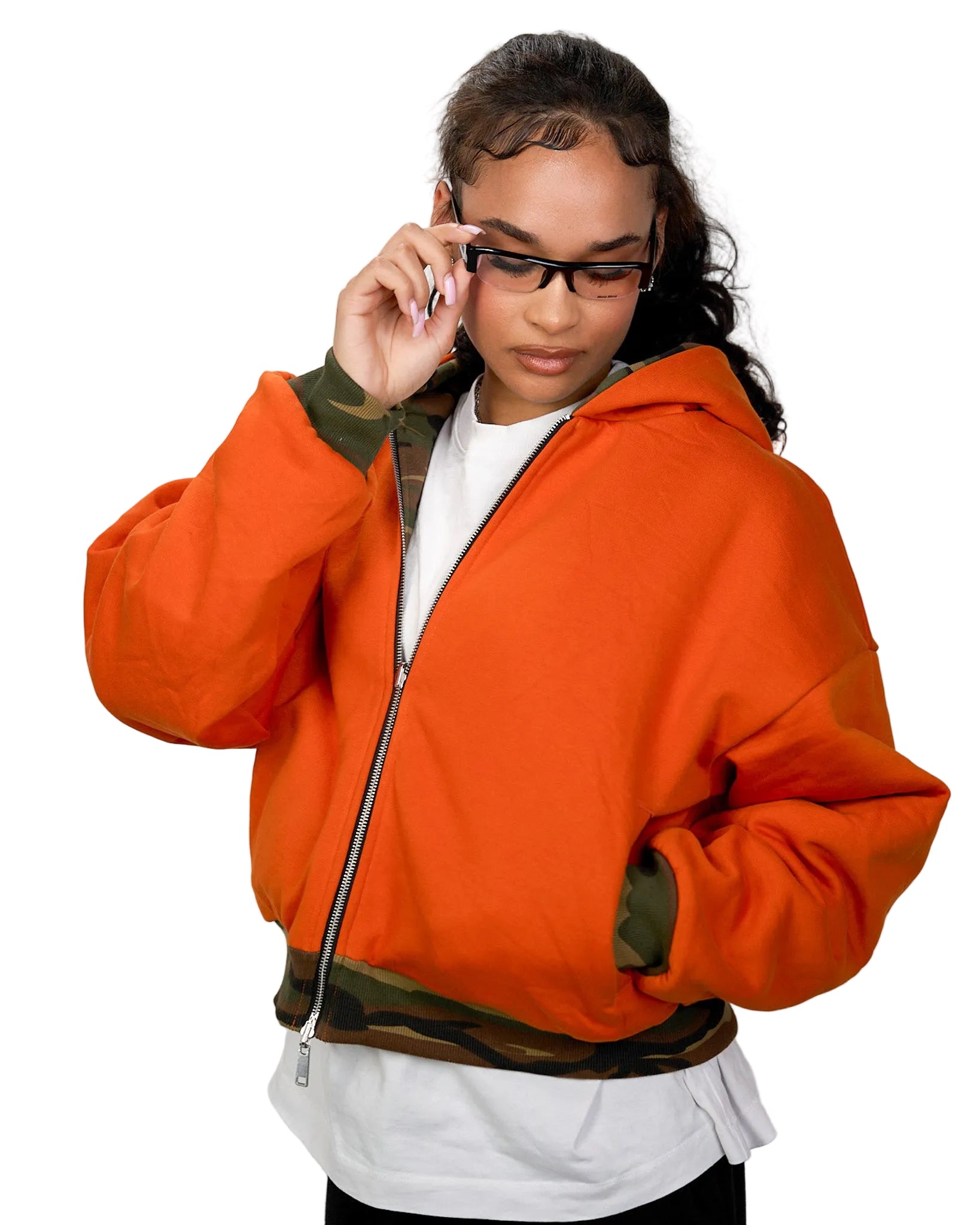 3 SIGNATURE ZIP - (CAMO/ORANGE)