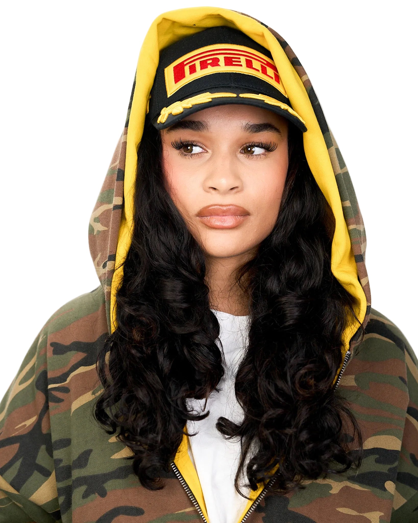 3 SIGNATURE ZIP - (CAMO/YELLOW)